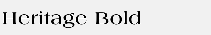 Heritage BOLD