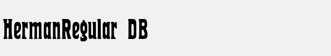 Herman-Regular DB