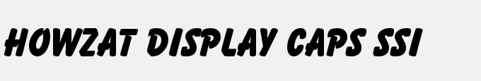 Howzat Display Caps SSi