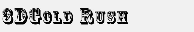 3-DGold Rush