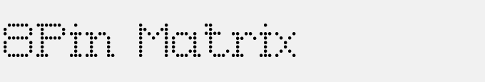 8Pin Matrix