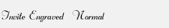Invite Engraved Normal