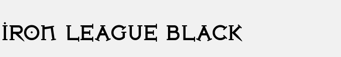 Iron League Black