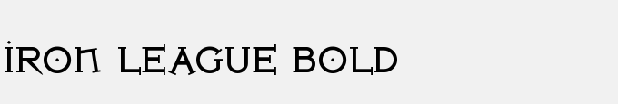 Iron League Bold