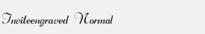 Invite Engraved Normal