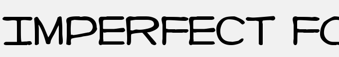 Imperfect Font
