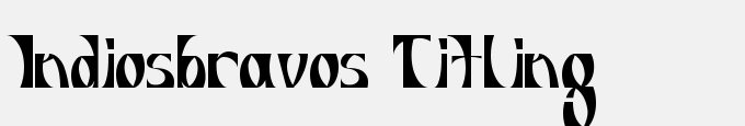 INDIOSBRAVOS TITLING