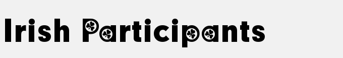 Irish Participants