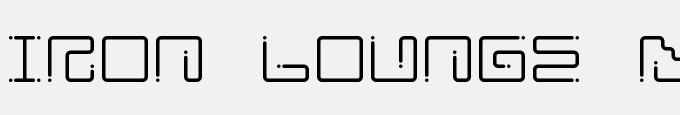 Iron Lounge Dots