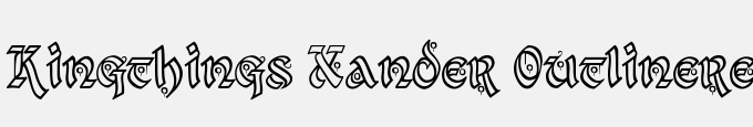 Kingthings Xander Outline