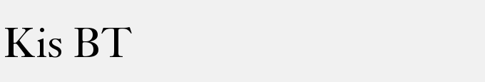 Kis BT