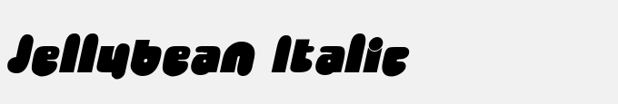 Jellybean Italic