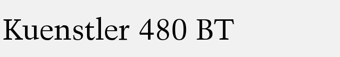 Kuenstler 480 BT