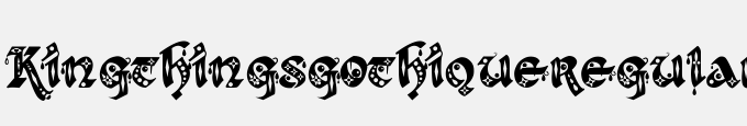 Kingthings Gothique
