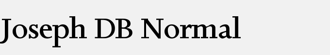 Joseph DB Normal