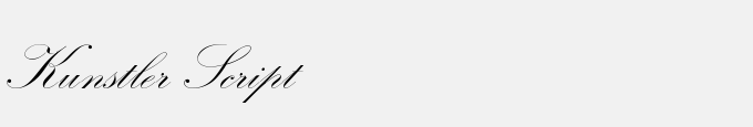 Kunstler Script