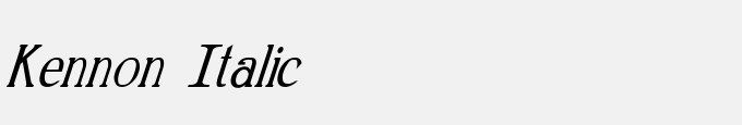 Kennon Italic