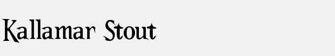 Kallamar Stout