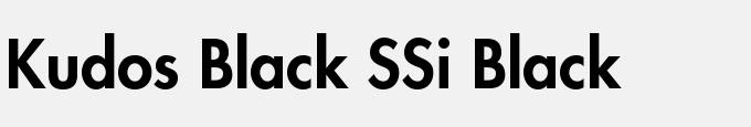 Kudos Black SSi Black