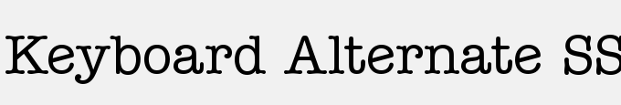 Keyboard Alternate SSi Medium Alternate