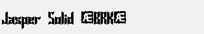 Jasper Solid (BRK)