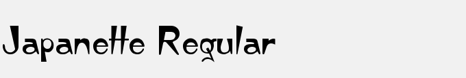 Japanette Regular