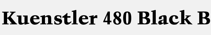 Kuenstler 480 Black BT