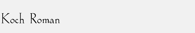 Koch Roman