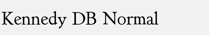 Kennedy DB Normal