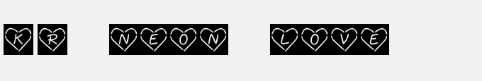 KR Neon Love