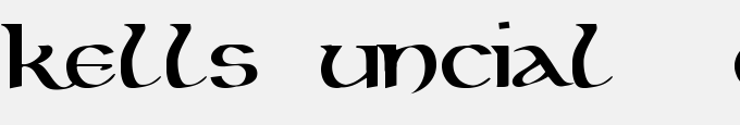 Kells Uncial - DGL Bold