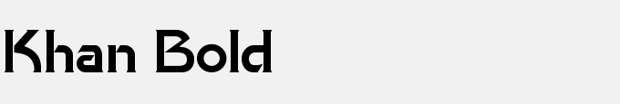 Khan Bold