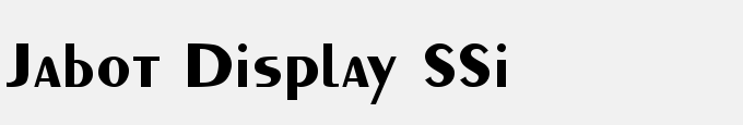 Jabot Display SSi