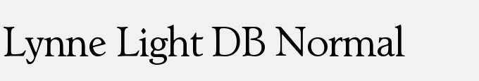 Lynne Light DB Normal