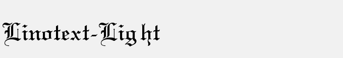 Linotext-Light