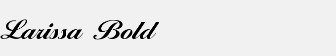 Larissa Bold