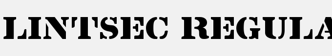 Lintsec Regular