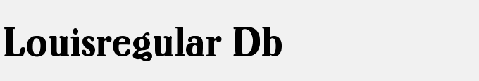 Louis-Regular DB