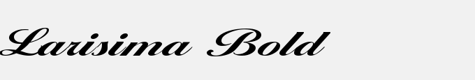Larisima Bold