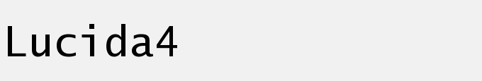 Lucida Sans Typ