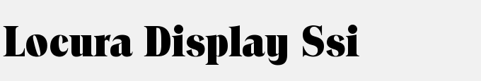 Locura Display SSi