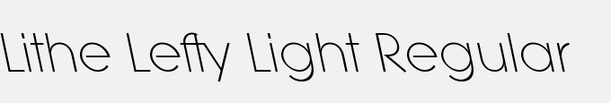 Lithe Lefty Light Regular
