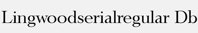 Lingwoodserialregular Db