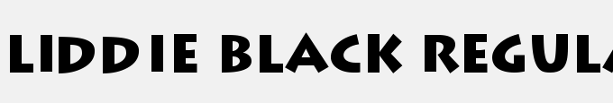 Liddie Black Regular