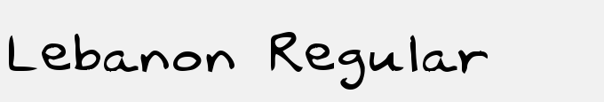 Lebanon Regular