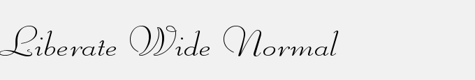 Liberate Wide Normal