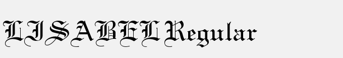 LISABEL Regular