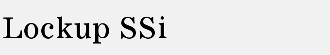 Lockup SSi