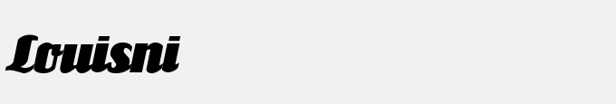 Louisianne Italic
