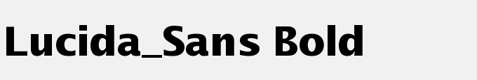 Lucida_Sans Bold